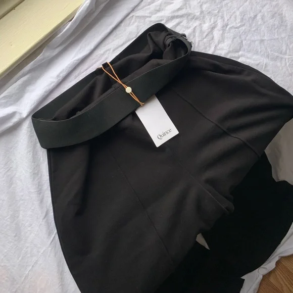 Ultra-Stretch Ponte Super Wide Leg Pants - Picture 9 of 15